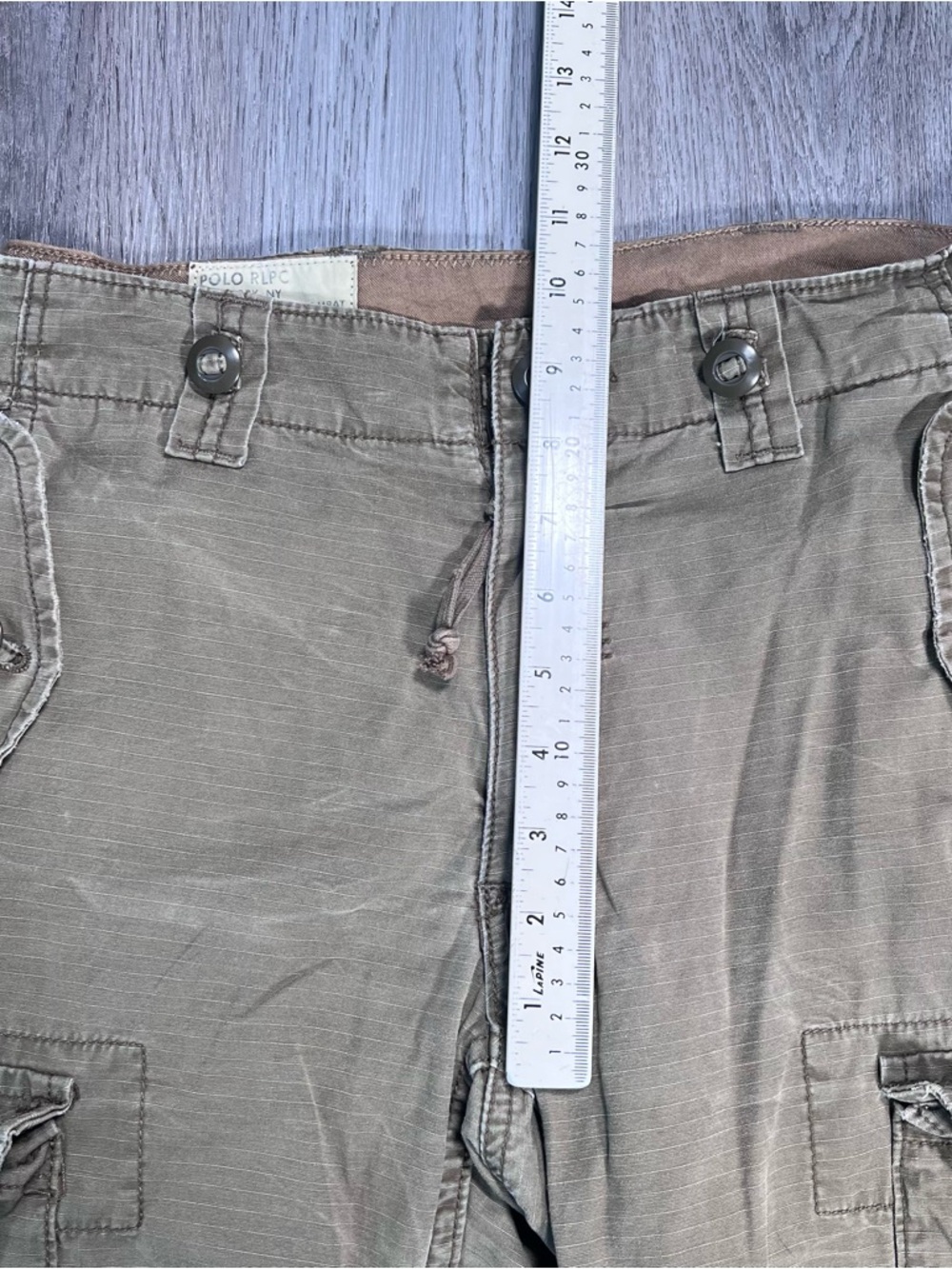 Polo Ralph Lauren Cargo Pants Mens Straight Fit Combat OG-107 GS Military 32x30 - Picture 9 of 11